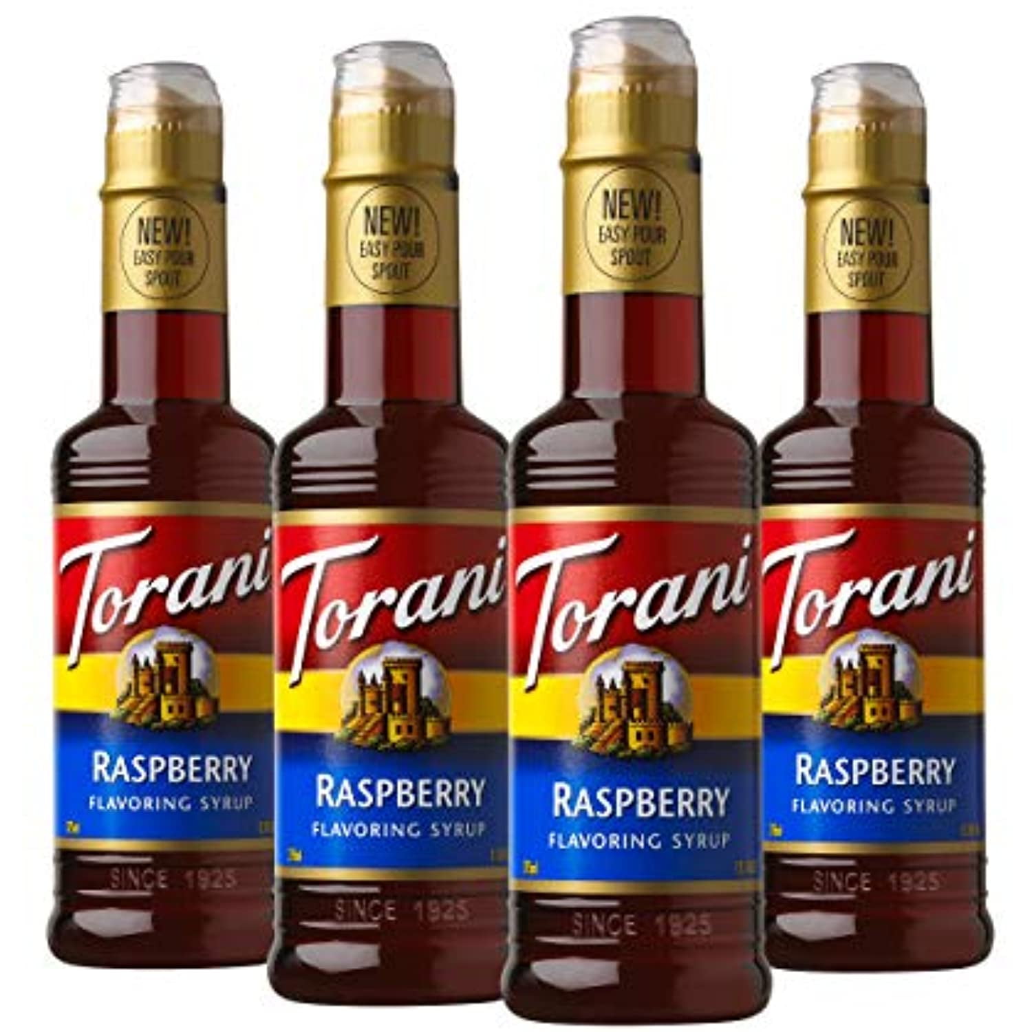 Torani Syrup, Raspberry, 12.7 Ounce, 4 Count