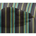 thumbnail image 4 of oneOone Viscose Chiffon Fabric Multicolor Stripe Printed Fabric 1 Yard 42 Inch Wide, 4 of 4