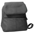 thumbnail image 2 of Women's Organizer Leather Backpack, 2 of 2