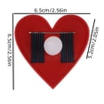thumbnail image 3 of Solar Powered Heart Shaped Flameless Candle Lights All Weather Resistants Outdoor Decorative Lights For Patio Camping Party And Holiday Decoration, 3 of 7