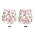 thumbnail image 3 of Fotbe colored butterflies Pattern Womens High Waist Running Shorts Athletic Workout Quick Dry Shorts for Women with Pockets Gym Yoga Summer Shorts-Large, 3 of 7