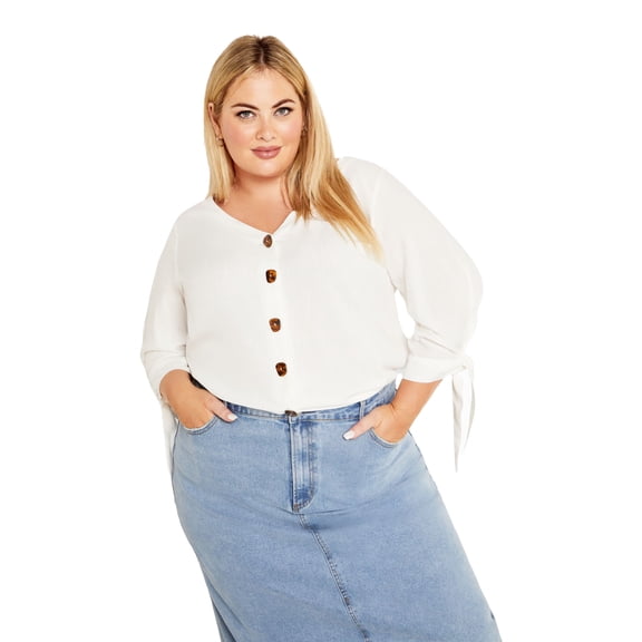 Avenue Women's Plus Size Eliza Shirt