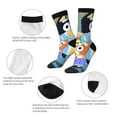 thumbnail image 3 of Netaao Bluey for Socks for Men and Women Non-Slip Middle Tube Socks Casual Crew Socks, 3 of 6