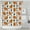 Colorful Footballs and, variant on Colorful Soccer Elements Pattern Shower Curtain 36"x72" ,Bathroom Decorative Shower Curtains Set with 12 Hooks,Modern Waterproof Washable Shower Curtain