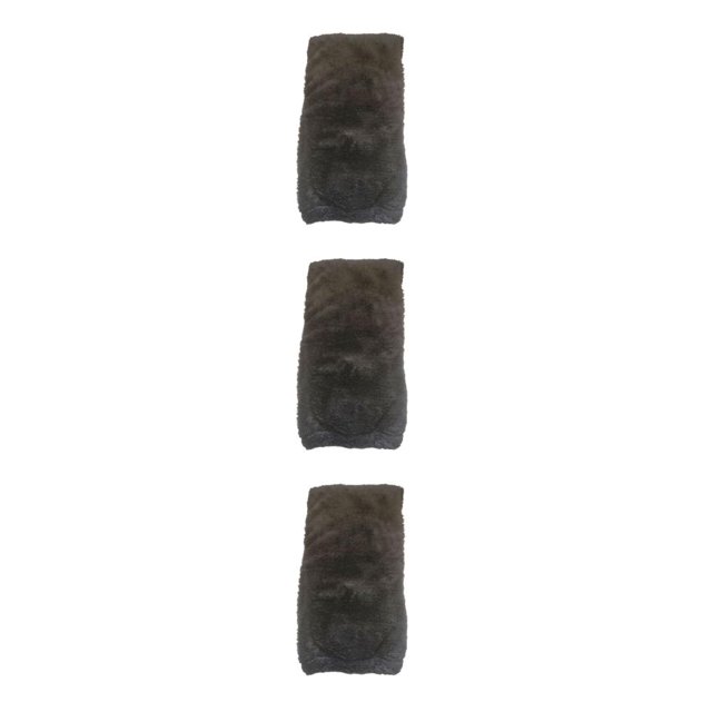 kurtrusly Plush Over Knee Socks Stay Warm In Style Cold Weather Gift Idea Winter Plush Over Knee Socks Fit black 3Set