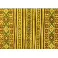 thumbnail image 1 of Ahgly Company Indoor Rectangle Abstract Yellow Modern Area Rugs, 7' x 10', 1 of 4