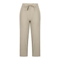 thumbnail image 3 of BLCHUNen Womens Sweatpants Drawstring Elastic Waist Casual Loose Breathable Running Workout Pants with Pockets, 3 of 6