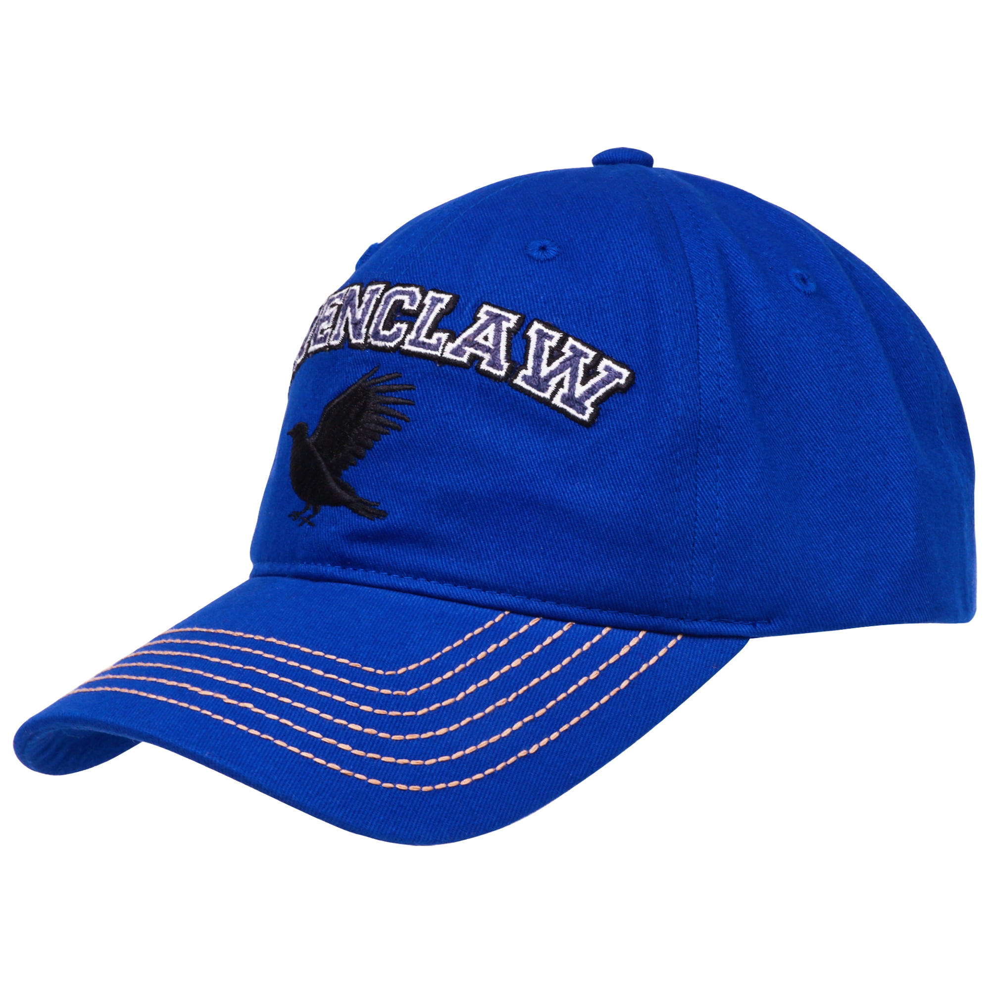 Harry Potter Baseball Cap, Ravenclaw Dad Hat with Curved Brim, Blue, One Size