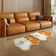 thumbnail image 5 of Manta de Gamuza Suave Antideslizante (Liquidación) - Alfombra de Poliéster para Sala de Estar, Alfombra Agradable para La Piel para Dormitorio, Comedor y Oficina En Casa - Lavable a Máquina (1 Unidad, 5 of 5