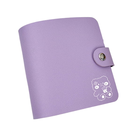 Advancent Mini álbum de almacenamiento conveniente, suave y no deformable, para artículos conmemorativos Almacenamiento y organización del hogar tipo+3 20 p interior de PP de 2 pulgadas