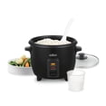 thumbnail image 2 of Salton, Automatic 6-Cup Electric Rice Cooker, Black - Non Stick, 2 of 5