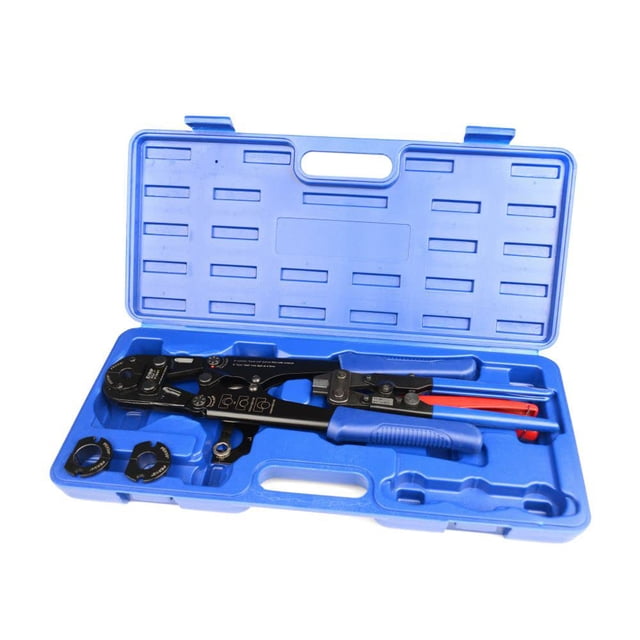 Kit de herramientas de crimpado PEX iCrimp F1807 con mordazas de cambio rápido
