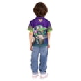 thumbnail image 5 of Monster Jam Grave Digger Toddler Boys Button Shirt with Short Sleeves, Sizes 12M-5T, 5 of 7