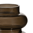 thumbnail image 2 of Bouclair Brown Set of 3 Glass Vases, 2 of 2