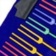 thumbnail image 4 of 18 Piezas de Coloridos Diapasones de AleacióN de Aluminio , Diapasones para Terapia, Terapia de Voz Azul, 4 of 4