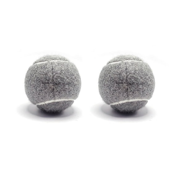 BESTSKY 2-Packs Tennis Balls for Walkers Pre-Cut,Anti-Slip Tennis Balls for Walkers,Rubber Chair Leg Tennis Balls Protectors,Gray