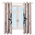 thumbnail image 3 of Retro Sail Modern Window for Living Room Curtains for Child Bedroom Kitchen Decor Blinds Drapes, 3 of 7