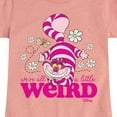 thumbnail image 3 of Disney - Alice In Wonderland - Were All A Little Weird - Toddler & Youth Girls Short Sleeve Graphic T-Shirt, 3 of 5