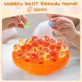 thumbnail image 4 of Juego Marble Balance YUOIOYU con 50 canicas coloridas en forma de calabaza, 4 of 7