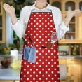 thumbnail image 6 of Christmas Adjustable Waterproof Apron for Adults 33x27 Inch – Cooking Apron with 2 Large Pockets, Durable Polyester Bib for Kitchen, Baking, BBQ, and Home Use, 6 of 6