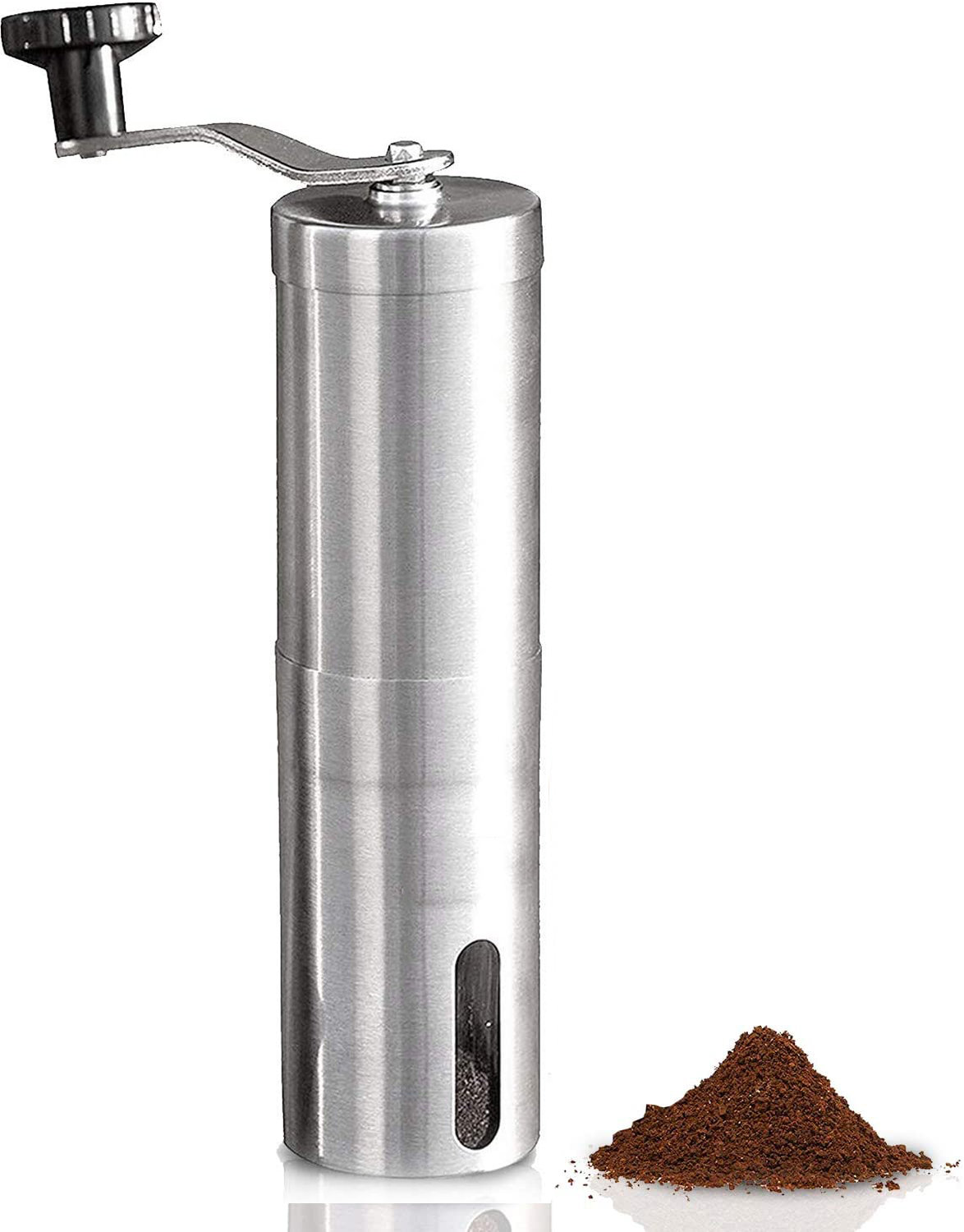 Meidong Manual Coffee Grinder Hand Grinder Coffee Mill, Conical