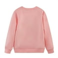 thumbnail image 4 of Toddler Girls Casual Fleece Sweatshirts Cute Fall Winter Clothes Elephant Shirts Size 7 239, 4 of 7