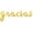 Gold, variant on Cursive Script Letter Balloons - GRACIAS 16" Inch Alphabet Letters Foil Mylar Balloon Teacher Appreciation Party Banner (Gold)
