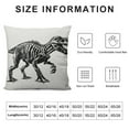 thumbnail image 5 of Nawypu  Tyrannosaurus T-Rex Dinosaur Throw Pillow, Multicolor, 5 of 5