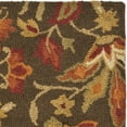 thumbnail image 2 of SAFAVIEH Blossom Madelyn Floral Flowers Wool Area Rug, Brown/Multi, 2'6" x 4', 2 of 3