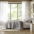 thumbnail image 4 of 1-Piece Full/Queen Reversible Tencel Comforter Blanket,Gray, 4 of 4