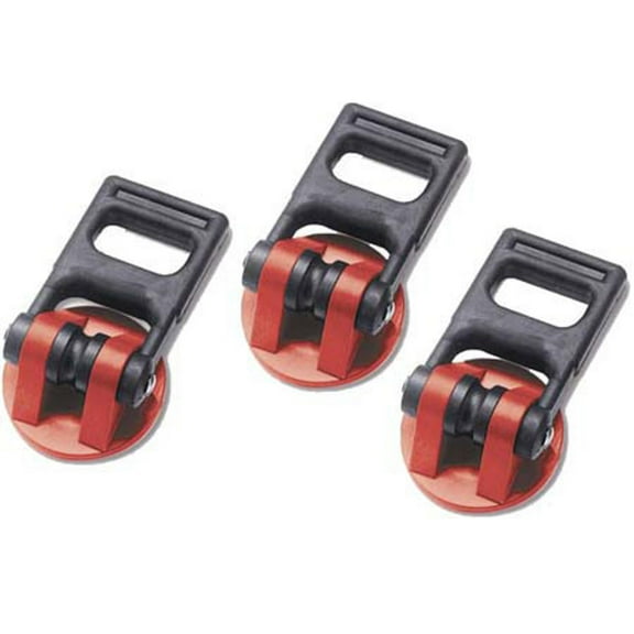 Sachtler Rubber Feet with Locking Device for Tripods with the Off-Ground Spreader and for the Pedestal CII Camera Support, Set Of 3