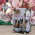 thumbnail image 4 of French Bulldogs Luggage Cover Fashion Suitcase Cover Baggage Covers Fit 25-28 Inch Luggage (Go Travel), 4 of 5
