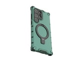 thumbnail image 4 of Magnetic Case for Samsung Galaxy S23 Ultra Heavy Duty Rugged Dual-Layer Protection, [Compatible with MagSafe] Ring Holder Kickstand Shockproof Matte Scratch Armor Back Cover, Green, 4 of 6