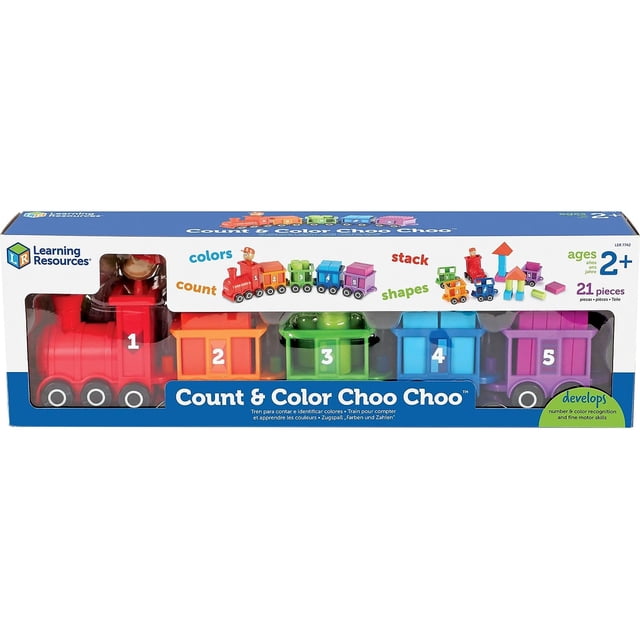Learning Resources Count & Color Choo Choo, juguete interact