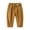 Khaki, variant on LYMAYTER Kids Baby Boys Soft Pants Toddler Cotton Solid Color Casual Trousers Boys Summer Elastic Waist Pants for 2-10 Years
