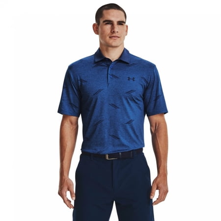 Under Armour Playoff Deuces Jacq Polo Blue Mirage/Navy L