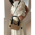 thumbnail image 2 of Kukuzhu Straw Tote Bag Purse for Women Retro Woven Bucket Bag Crossbody Bag Summer Straw Bag Small Hobo Bag Shoulder Bag for Beach, 2 of 7