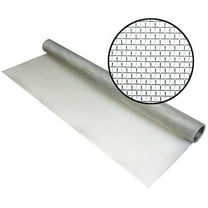 Replacement Screen, Aluminum, 36 in W, 50 ft L, 0.011 in Wire Dia, Silver