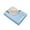 Light Blue, variant on BNNG Cold Feeling Ice Silk Blanket Summer Thin Air Conditioned Office Childrens Nap Machine Washable Ice Cool Blanket Soft Plush Bedding Blanket Breathable Blanket For Warm Weather