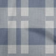 thumbnail image 1 of oneOone Rayon Dusty Blue Fabric Check Sewing Craft Projects Fabric Prints By Yard 56 Inch Wide, 1 of 8