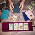 thumbnail image 3 of 5Pcs Velvet Tarot Card Bags Set Tarot Storage Holder Bag Case Tarot Spread Cloth Wrap Pouches Card Holders with Star Pendants for Tarot Cards Oracle Deck Playing Cards Blue Pink, 3 of 6