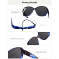 thumbnail image 6 of TINHAO Oversized Square Fit Over Glasses Sunglasses for Women with Hard Case, Trendy Polarized UV400 Wear Over Prescription Glasses Stylish Fashion Ladies, 6 of 8