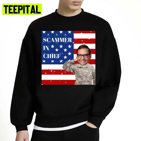 SWEATSHIRT George Santos Diva Down Scammer In Chief Unisex Sweatshirt