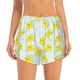 thumbnail image 2 of Balery cute rubber duck Pantalones cortos deportivos para mujer con forro y dos bolsillos, elásticos, para entrenamiento, gimnasio, yoga-Large, 2 of 7