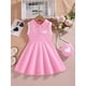 thumbnail image 2 of Vestido VARMILO casual rosa sin mangas con bolso – 6 años, 2 of 6