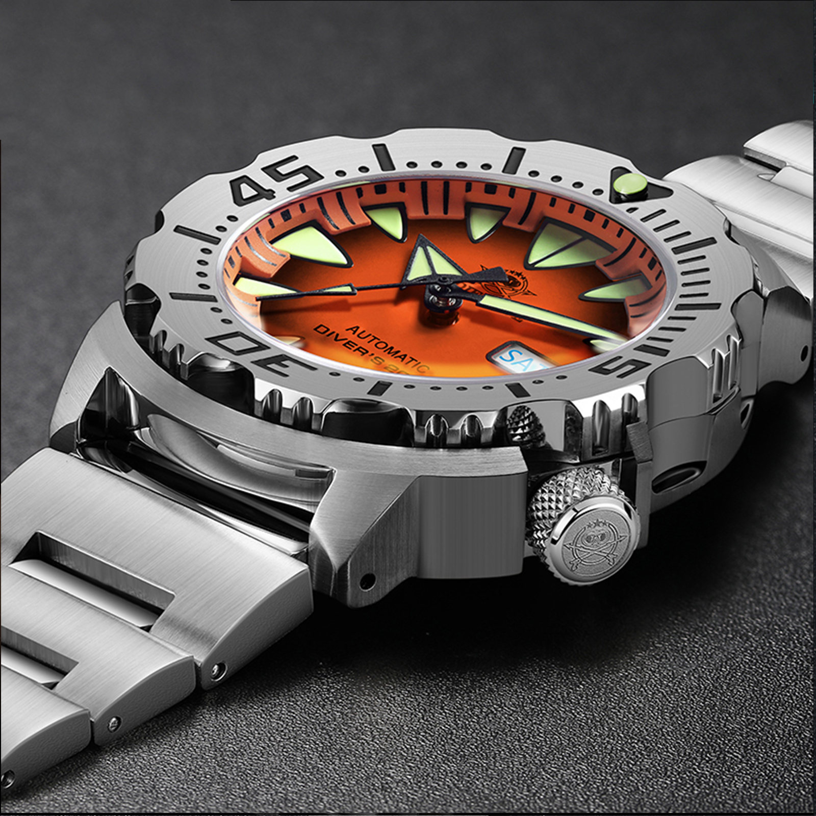 ADDIESDIVE Men's Watch Automatic Dive Watch NH36 Movement 200m Waterproof Sapphire Crystal and Luminous Luxury Wristwatch for Men