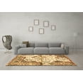 thumbnail image 3 of Ahgly Company Indoor Square Persian Brown Traditional Area Rugs, 7' Square, 3 of 4