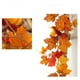 thumbnail image 5 of Tela De Ratán 1 guirnalda de hojas de arce de ratán, hojas artificiales de otoño, decoración de Halloween para pared y techo, color naranja, 200 cm Yulucky, 5 of 7