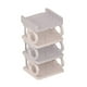 thumbnail image 2 of 4 Tier Shoe Rack, Gris, 2 of 6