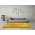 thumbnail image 3 of Ahgly Company Indoor Rectangle Oriental Yellow Traditional Area Rugs, 5' x 8', 3 of 4